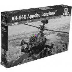 Italeri - AH-64D Apache helikopter makett, 1:72