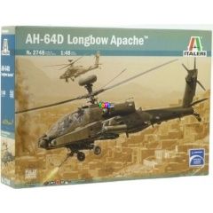 Italeri - AH-64D Longbow Apache helikopter makett, 1:48