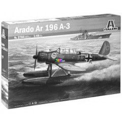 Italeri - Arado Ar 196 A nmet hidropln makett, 1:48