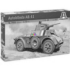 Italeri - Autoblindo 41 katonai jrm makett, 1:72