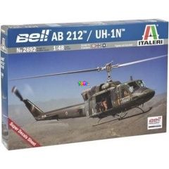 Italeri - Bell AB-212/UH-1N helikopter makett, 1:48