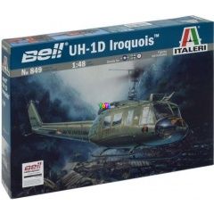 Italeri - Bell UH-1D Iroquois Slick helikopter makett, 1:48
