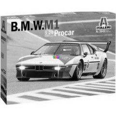 Italeri - BMW M 1 Pro versenyaut makett, 1:24