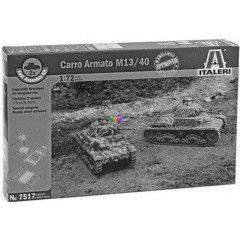 Italeri - Carro Armato M13/40 harckocsi makett, 1:72