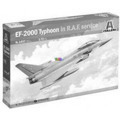 Italeri - Eurofighter Typhoon EF-2000 - In R.A.F. Service - replgp makett, 1:72