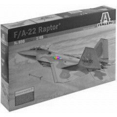 Italeri - F-22 raptor replgp makett, 1:48
