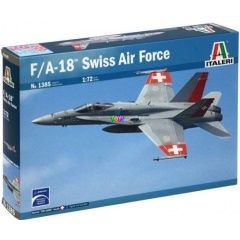 Italeri - F/A-18 Swiss Air force repülőgép makett, 1:72