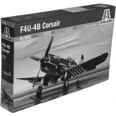 Italeri - F4U-4B Corsair repülőgép makett, 1:72