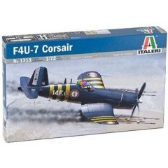 Italeri - F4U-7 Corsair repülőgép makett, 1:72