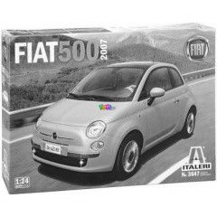 Italeri - FIAT 500 (2007) aut makett, 1:24