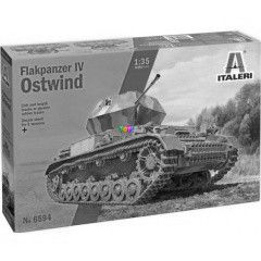 Italeri - Flakpanzer IV Ostwind harci jrm makett, 1:35