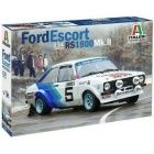 Italeri - Ford escort RS 1800 M aut makett, 1:24