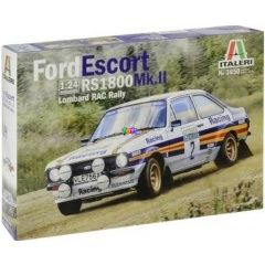 Italeri - Ford Escort RS1800 autó makett, 1:24