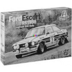 Italeri - Ford Escort RS1800 aut makett, 1:24