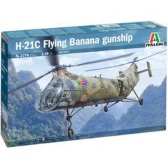 Italeri - H-21C Flying Banana G helikopter makett, 1:48
