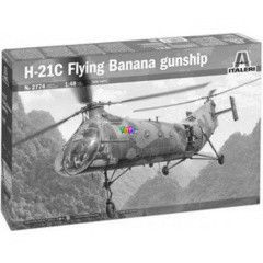 Italeri - H-21C Flying Banana G helikopter makett, 1:48