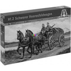 Italeri - Hf.7 II vilghbors nmet lovaskocsi makett, 1:35