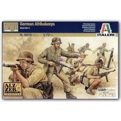 Italeri - II. világháborús Afrika Korps német csapat, 1:72