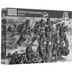 Italeri - II. vilghbors brit kommandsok, 1:72