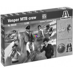 Italeri - II. vilghbors brit Vosper gyorsnaszd szemlyzet, 1:35