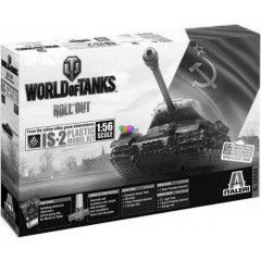 Italeri - IS-2 harckocsi makett ragasztval, 1:56