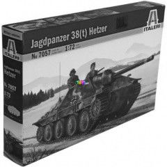 Italeri: Jagdpanzer 38(t) Hetzer tank makett, 1:72