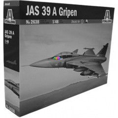 Italeri - Jas 39 A Gripen repl makett, 1:48