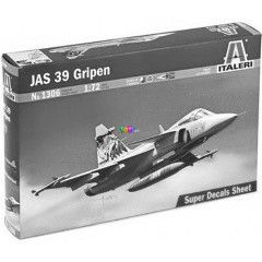 Italeri - Jas 39 Gripen repl makett, 1:72