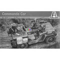 Italeri - Jeep Commando aut makett, 1:35