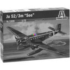 Italeri - JU 52/3m SEE bombz s szllt replgp makett, 1:72