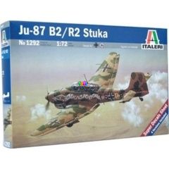 Italeri - JU-87 B-2/R-2 Stuka repülőgép makett, 1:72