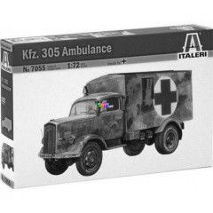 Italeri - KFZ. 305 Ambulance jrm makett, 1:72