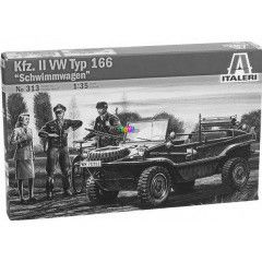 Italeri - Kfz. II VW Typ 166 harckocsi makett, 1:35