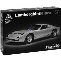 Italeri: Lamborghini Miura makett, 1:24