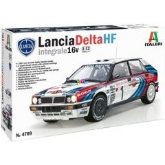 Italeri - Lancia Delta HF Integrale autó makett, 1:12