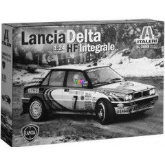 Italeri - Lancia HF Integrale aut makett, 1:24