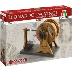 Italeri - Leonardo da Vinci Emelő daru makett