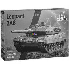 Italeri - Leopard 2A6 tank makett, 1:35