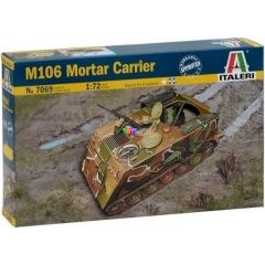 Italeri - M106 Mortar Carrier harcjármű makett, 1:72