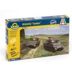 Italeri - M4A3E2 Jumbo tank makett, 1:72