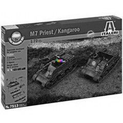 Italeri - M7 Priest s Kangaroo katonai jrm makett, 1:72