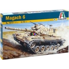 Italeri - Magach 6 tank makett, 1:72