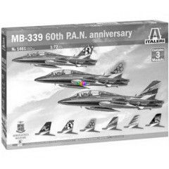 Italeri - MB 339 PAN 60. vfordul vadszbombz makett, 1:72