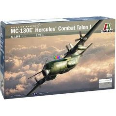 Italeri - MC-130E Hercules comb repülőgép makett, 1:72