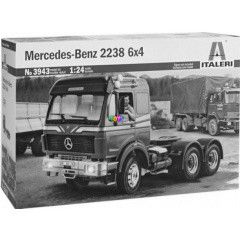 Italeri - Mercedes-Benz 2238 6x4 teheraut makett, 1:24