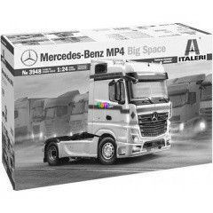 Italeri - Mercedes-Benz MP4 Big Space kamion makett, 1:24