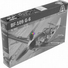 Italeri - Messerschmitt BF-109 G-6 replgp makett, 1:72