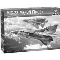 Italeri - MiG-23 MF/BN Flogger replgp makett, 1:48