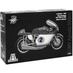 Italeri - MV Agusta 500 cc 4 cyli versenymotor makett, 1:9