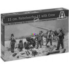 Italeri - Nebelwerfer raktavet makett katonkkal, 1:72